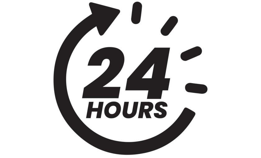 Значок круглосуточно