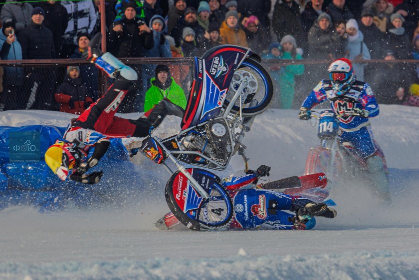 Спидвей на льду