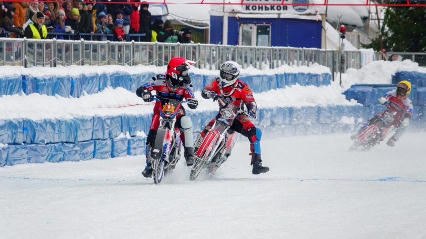 Мотогонки на льду красногорск