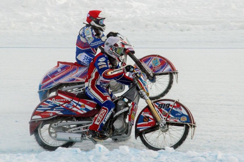 Мотоцикл для ледового спидвея