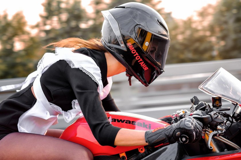 Татьяна Озолина байкерша