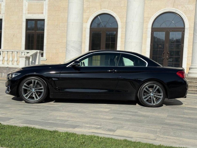 Bmw 430i f33 кабриолет черный