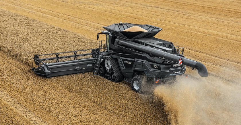 Зерноуборочные комбайны фендт идеал 10т
