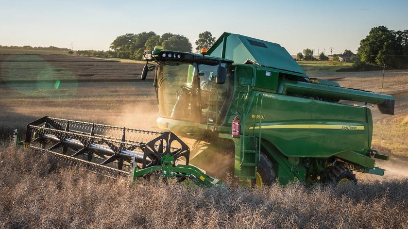 John Deere комбайн