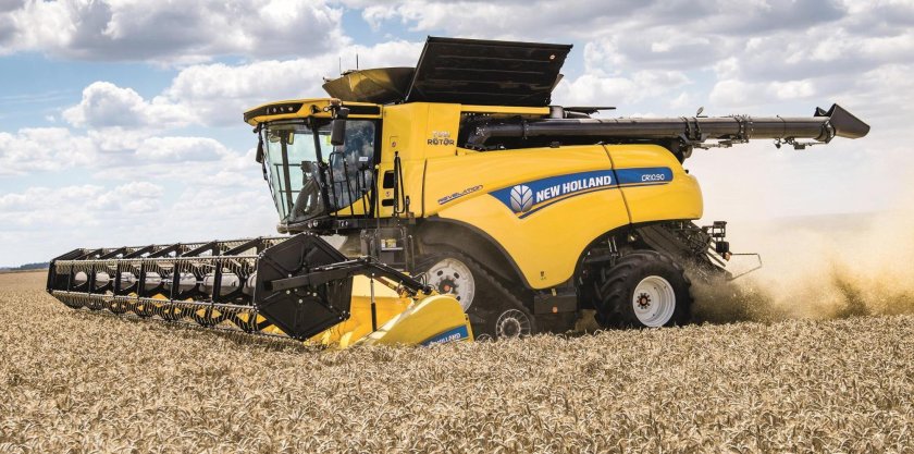 Комбайн нью холланд