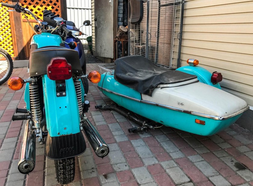 ИЖ Юпитер 4 с коляской