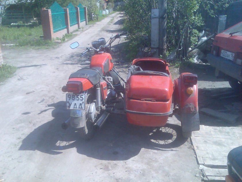 ИЖ Юпитер 5 с коляской