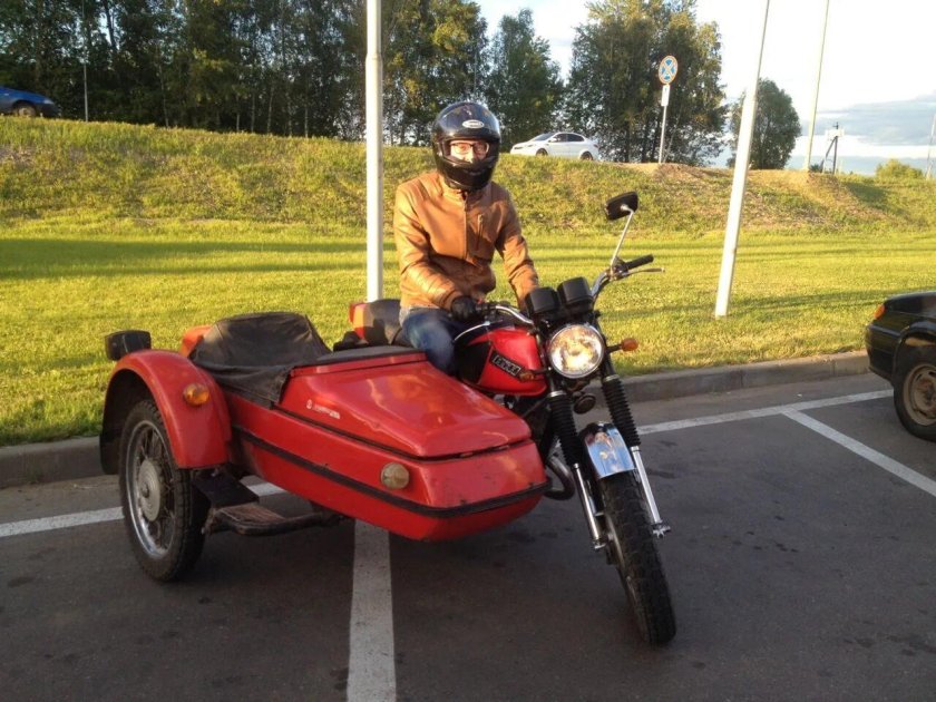 ИЖ Планета 5 с коляской