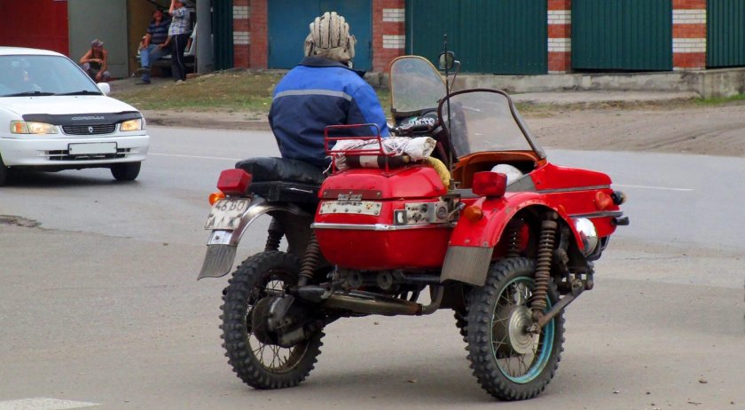 ИЖ Планета 5 с коляской