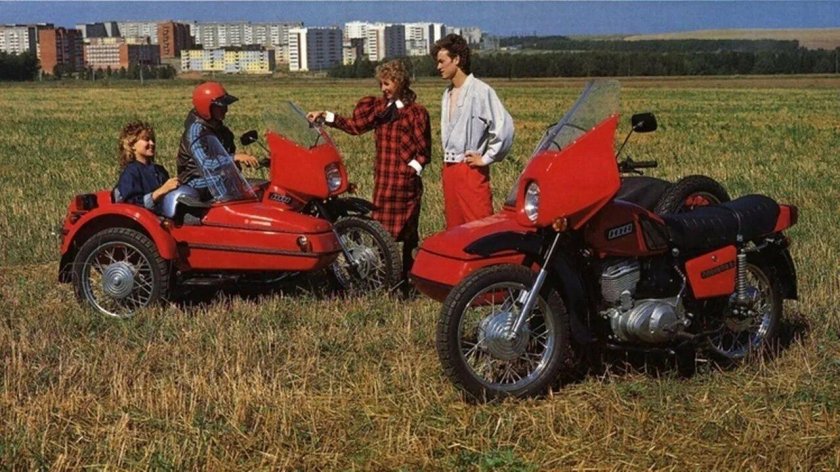 Мотоцикл ИЖ Юпитер 5 с коляской