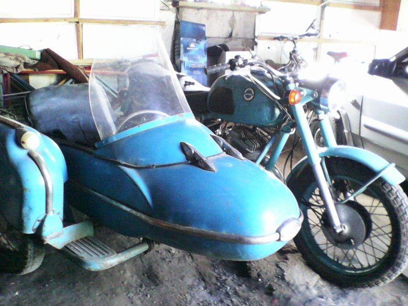 ИЖ Планета 3 с коляской