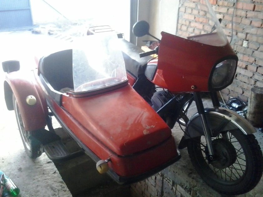 ИЖ Юпитер 5 с коляской