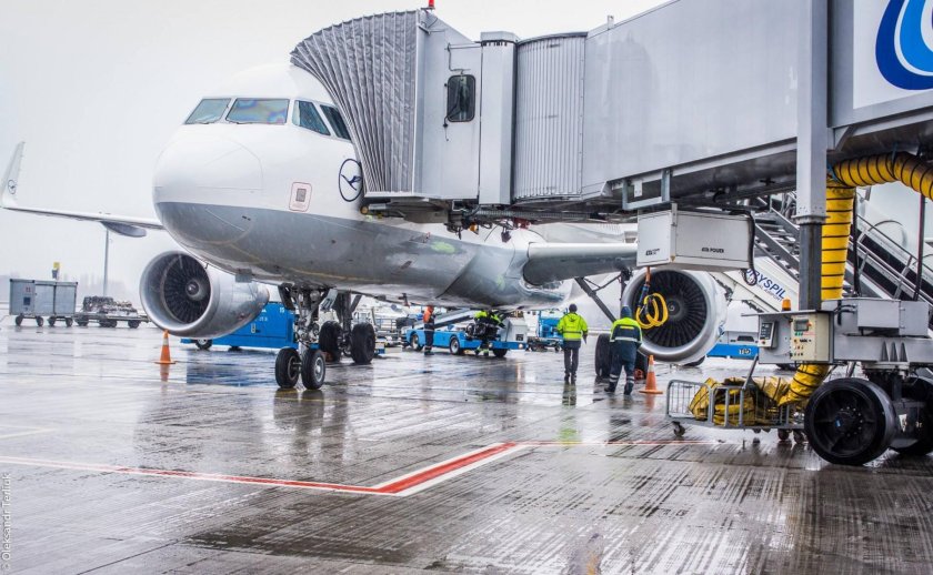 Подготовка самолета к вылету