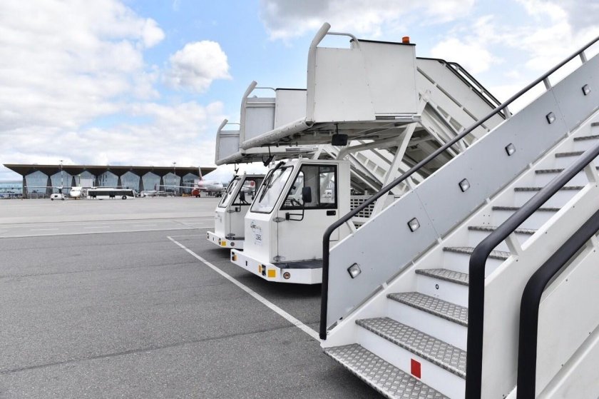 Пассажирский самоходный трап Sovam SPS 9.19