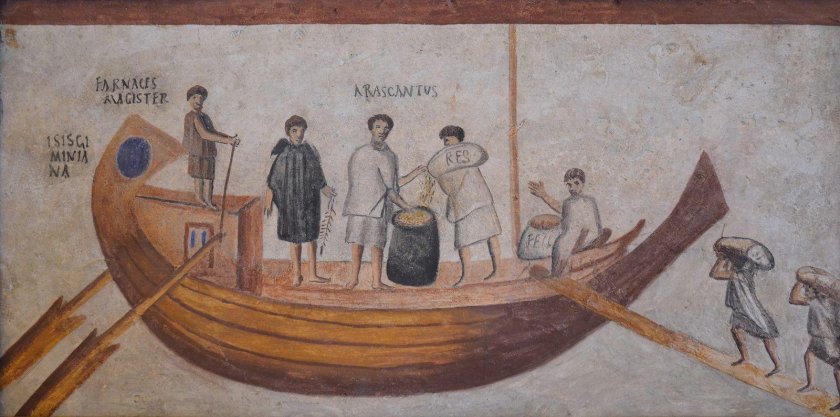 Древний Рим лодки