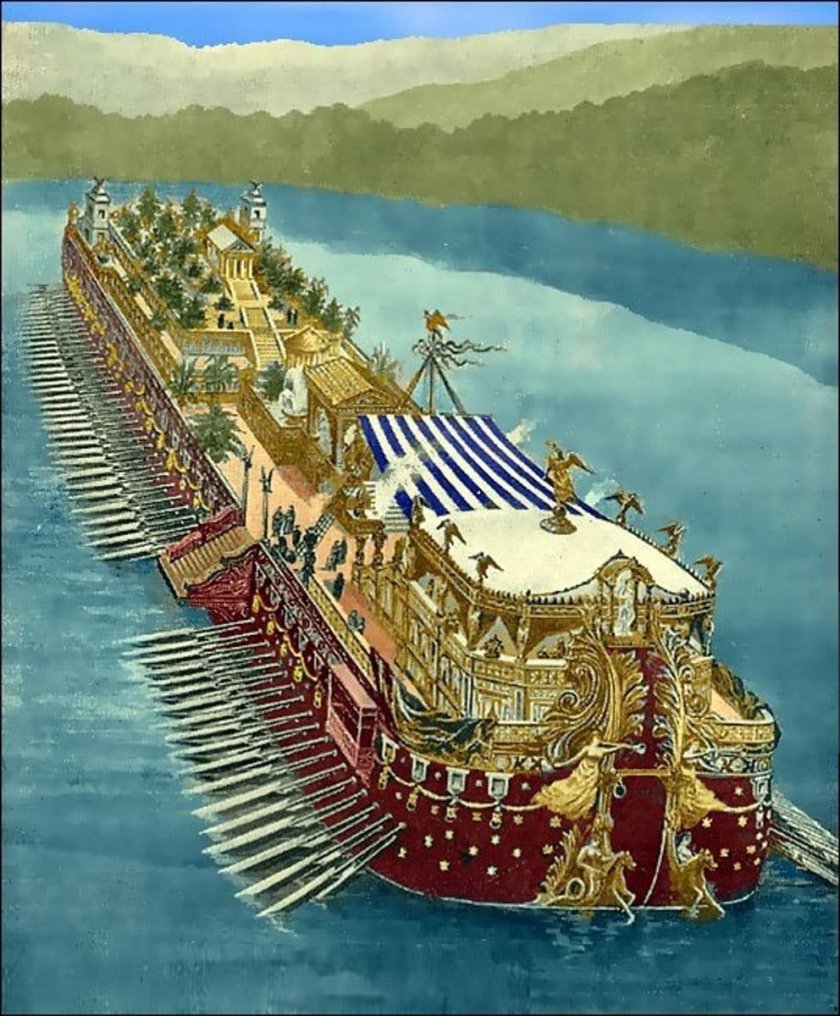 Корабль озера Неми императора Калигулы