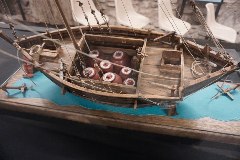 Древнеримский торговый корабль