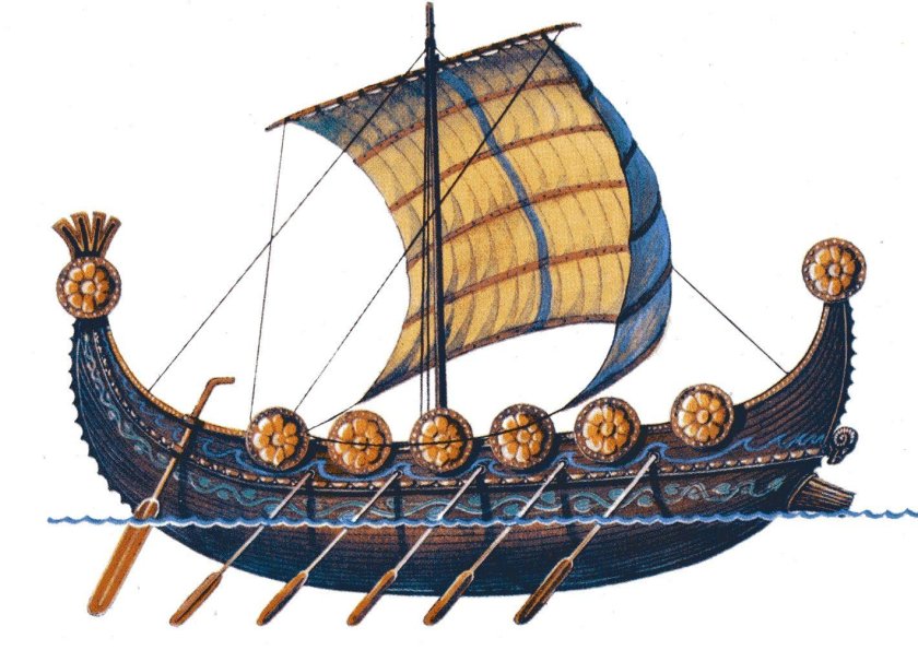Римский корабль квинквирема