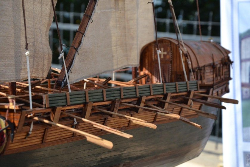 Римская трирема корабль