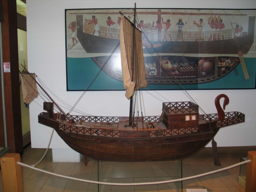 Древнеримский торговый корабль
