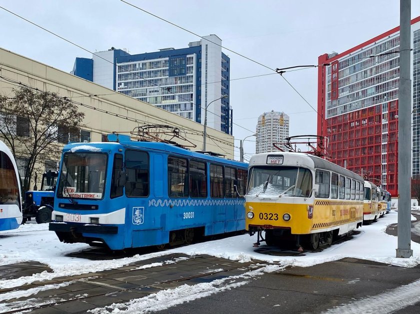 Трамвай Москва 2022 Татра