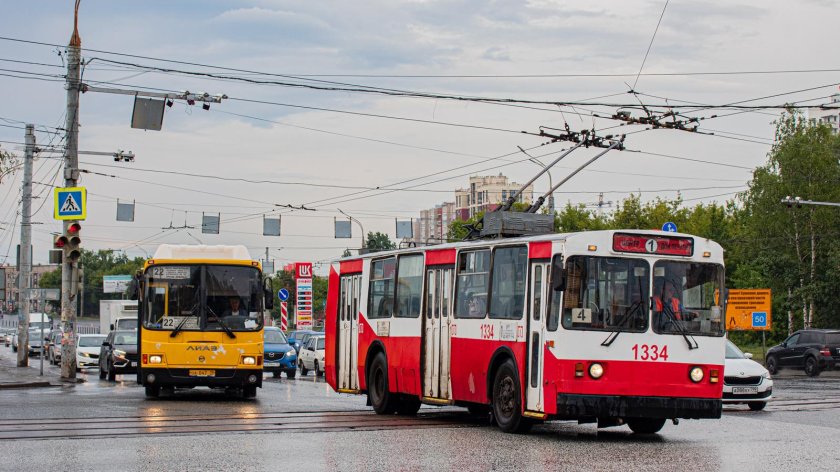 Ижевск троллейбус ЗИУ