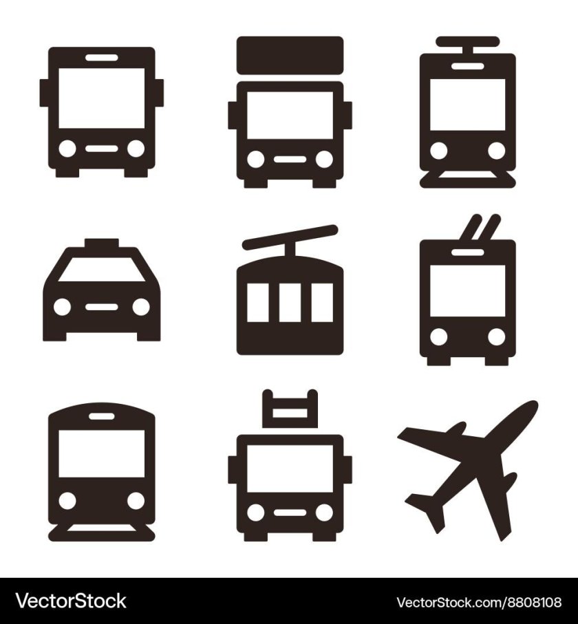 Иконка общественный транспорт