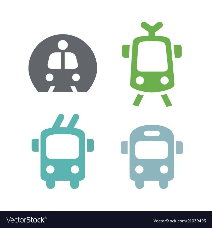 Иконка общественный транспорт