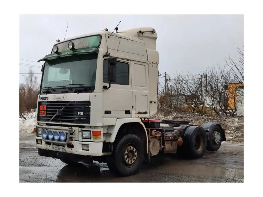 Вольво ф 12 седельный тягач