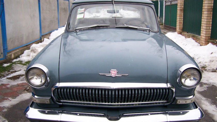 ГАЗ 21 Волга серая