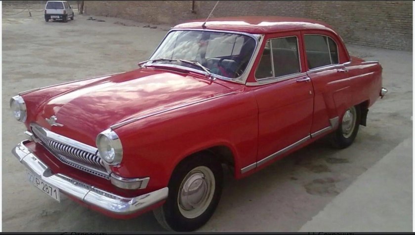 ГАЗ 21 красная