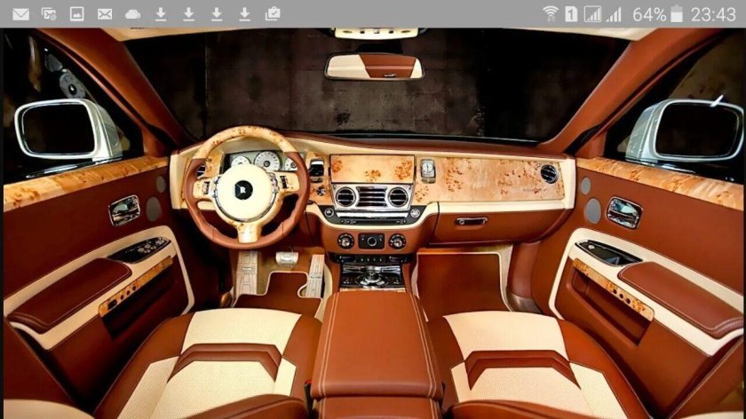 Rolls Royce Ghost 2021 Mansory салон