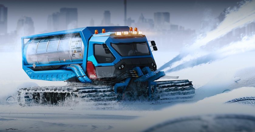 Вездеход Tinger track s500