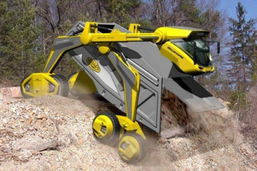 Машины на стройке