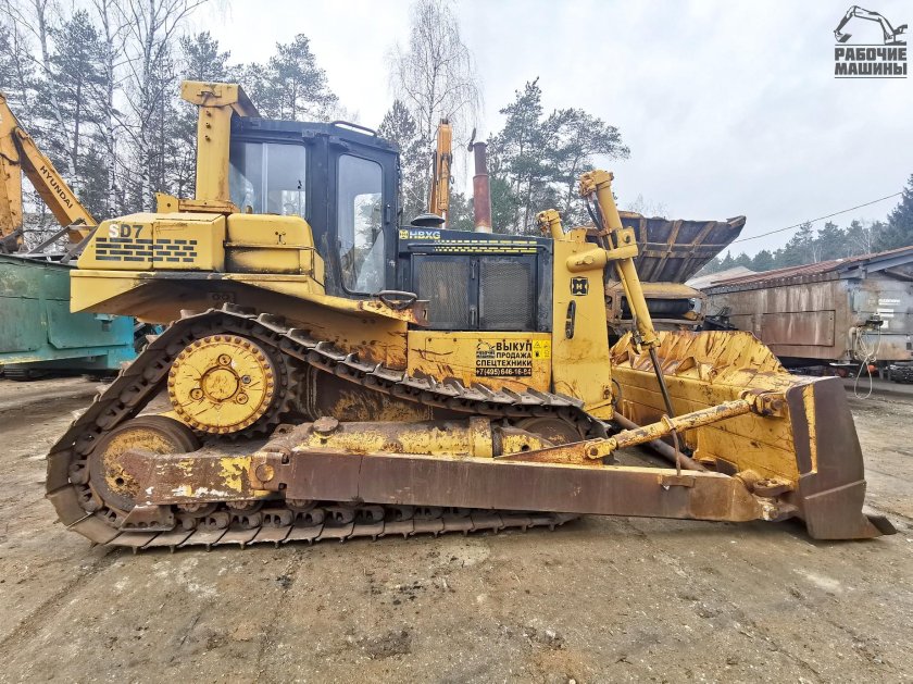 Бульдозер shehwa sd7