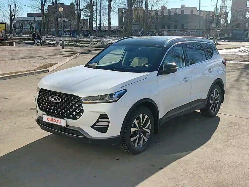 Chery tiggo 7 pro max белая
