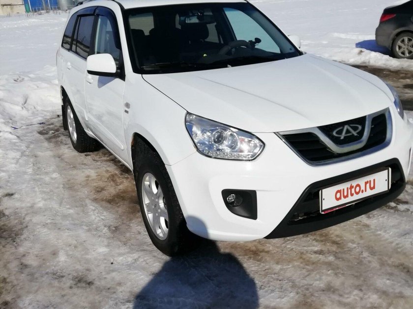 Chery tiggo t11 белый