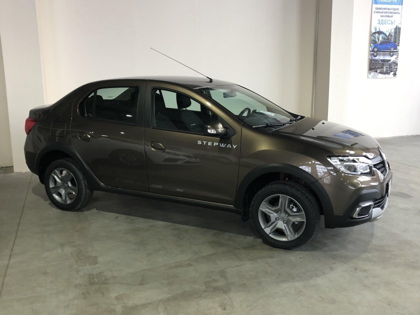 Рено Логан степвей черный