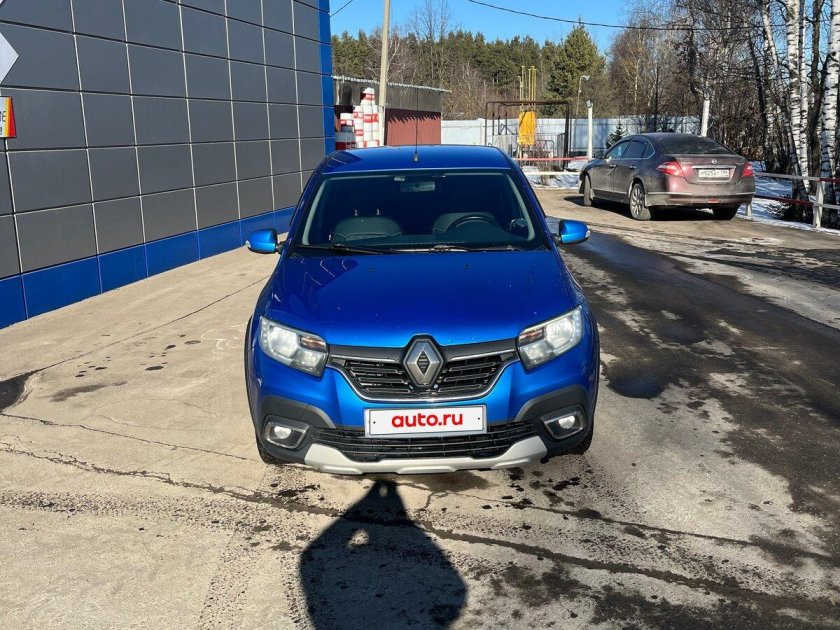 Рено логан степвей синий