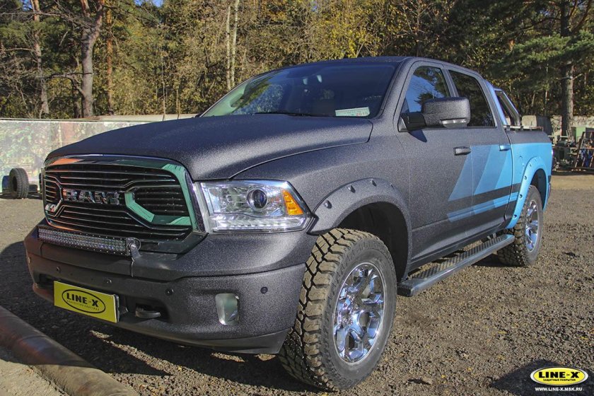 Покраска Ram 1500 line x