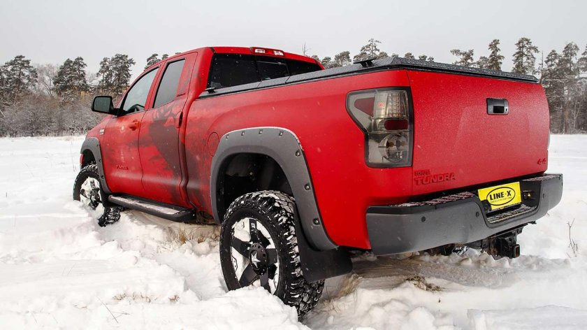 Тойота тундра line-x