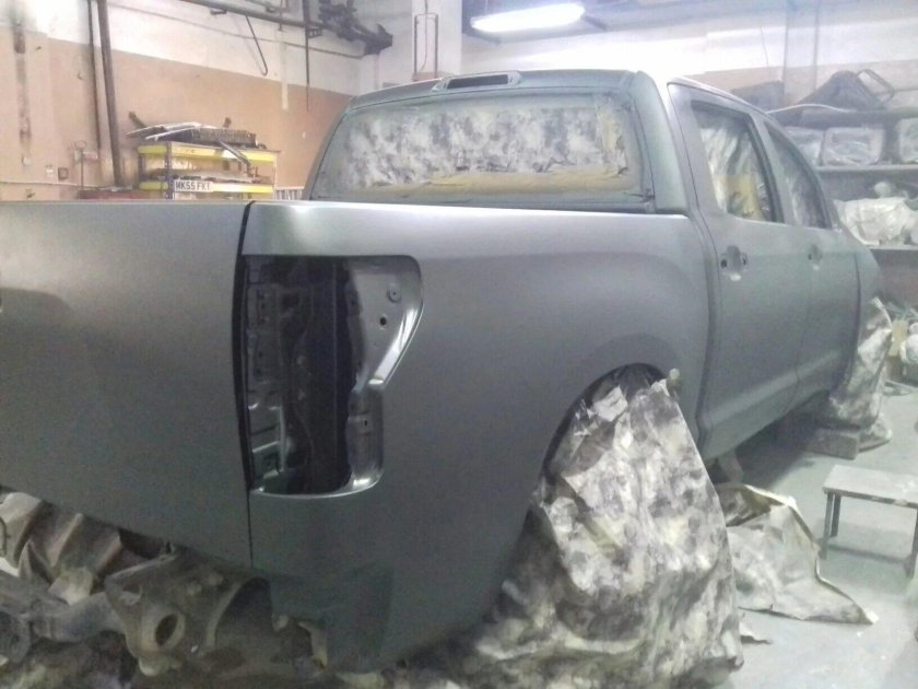 Покраска в раптор