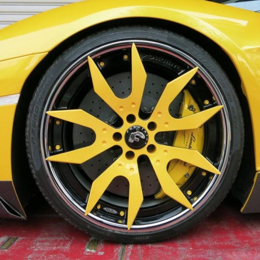 Lamborghini Aventador Forgiato Wheels