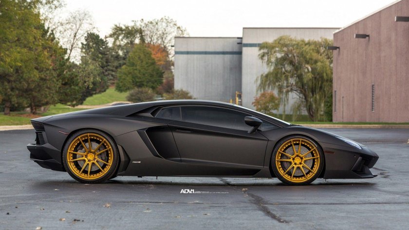Lamborghini Aventador lp700 чёрный