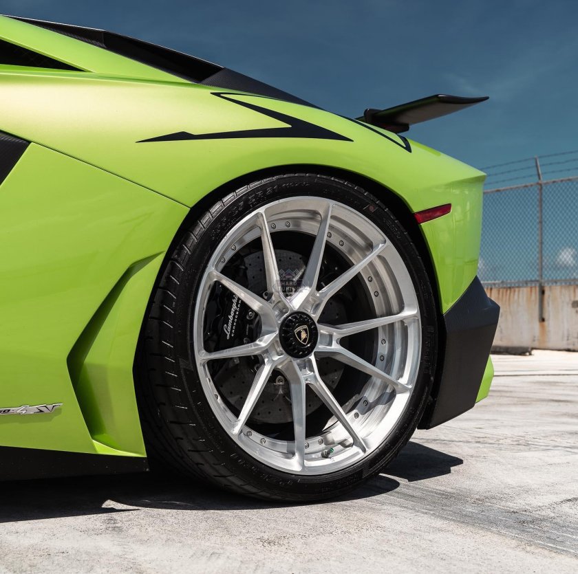 Кованые диски от Ламборгини авентадор