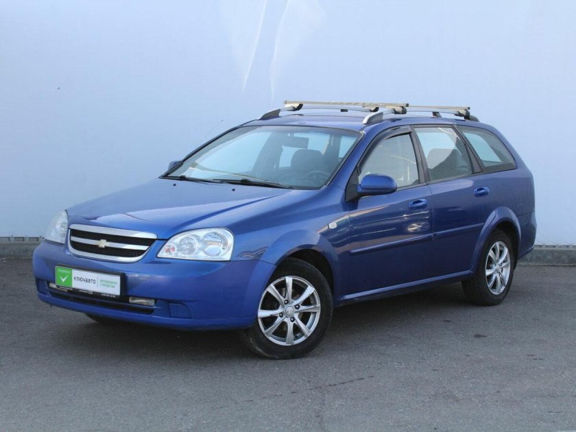 Шевроле Лачетти универсал голубой