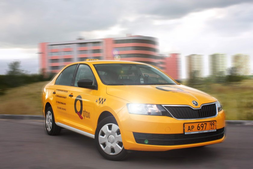 Шкода Рапид такси