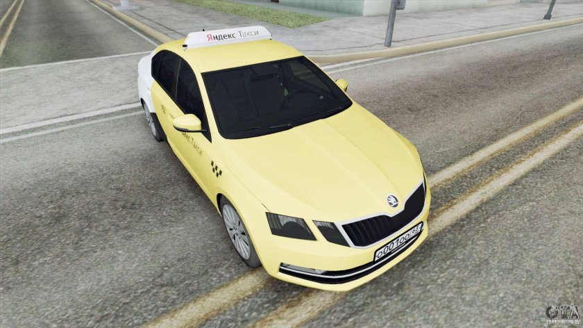 Карта ГТА 5 такси