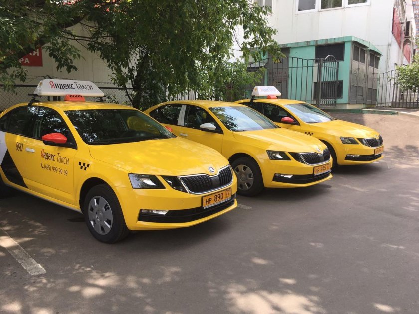 Шкода Октавия 2021 такси