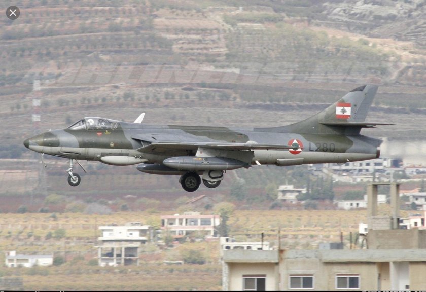 Hawker Hunter Ливан